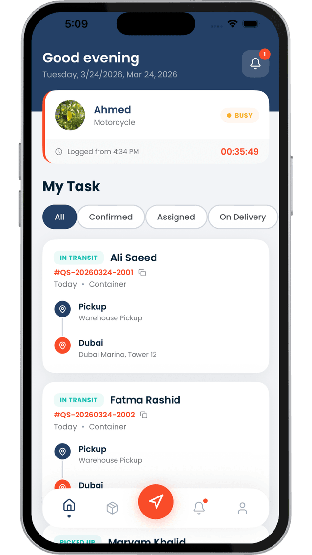 Captura de pantalla de traseallo Driver App 4