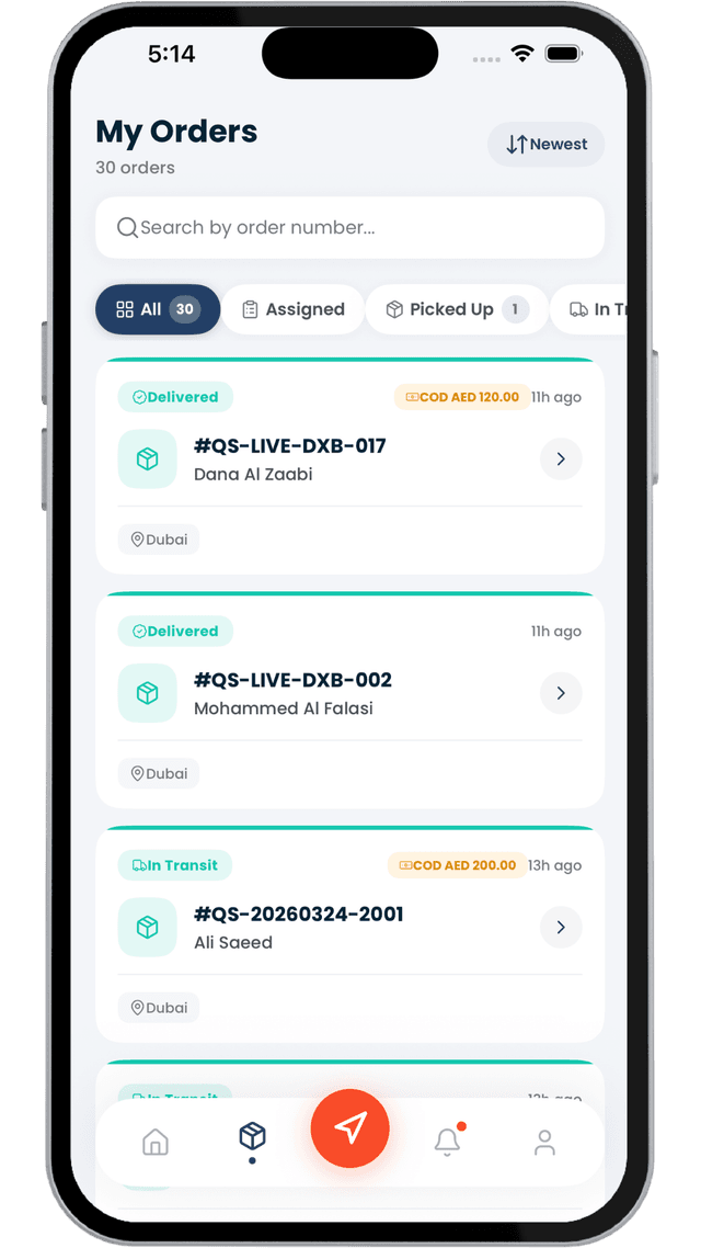 Captura de pantalla de traseallo Driver App 5