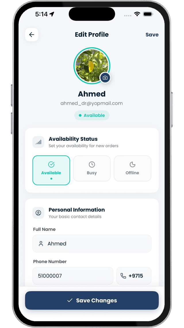 Captura de pantalla de traseallo Driver App 8