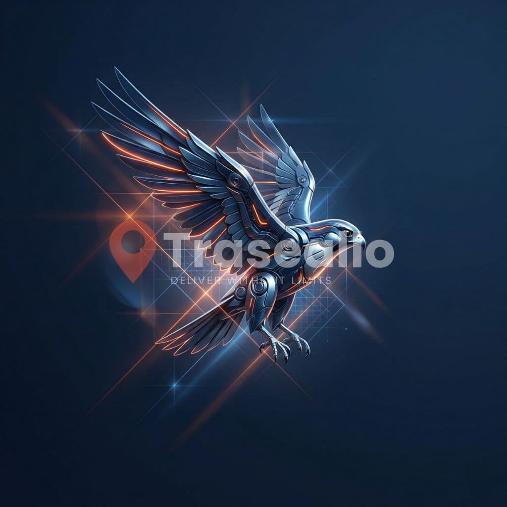 traseallo delivery platform contact illustration