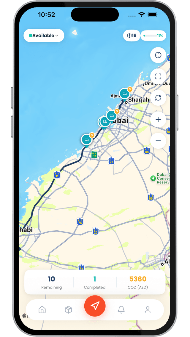 traseallo Driver App