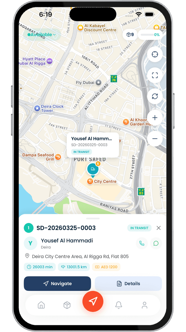 trasealloドライバーアプリスクリーンショット